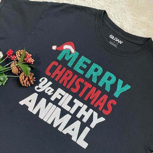 Merry Christmas ya filthy animal Home alone graphic tee - Picture 9 of 15